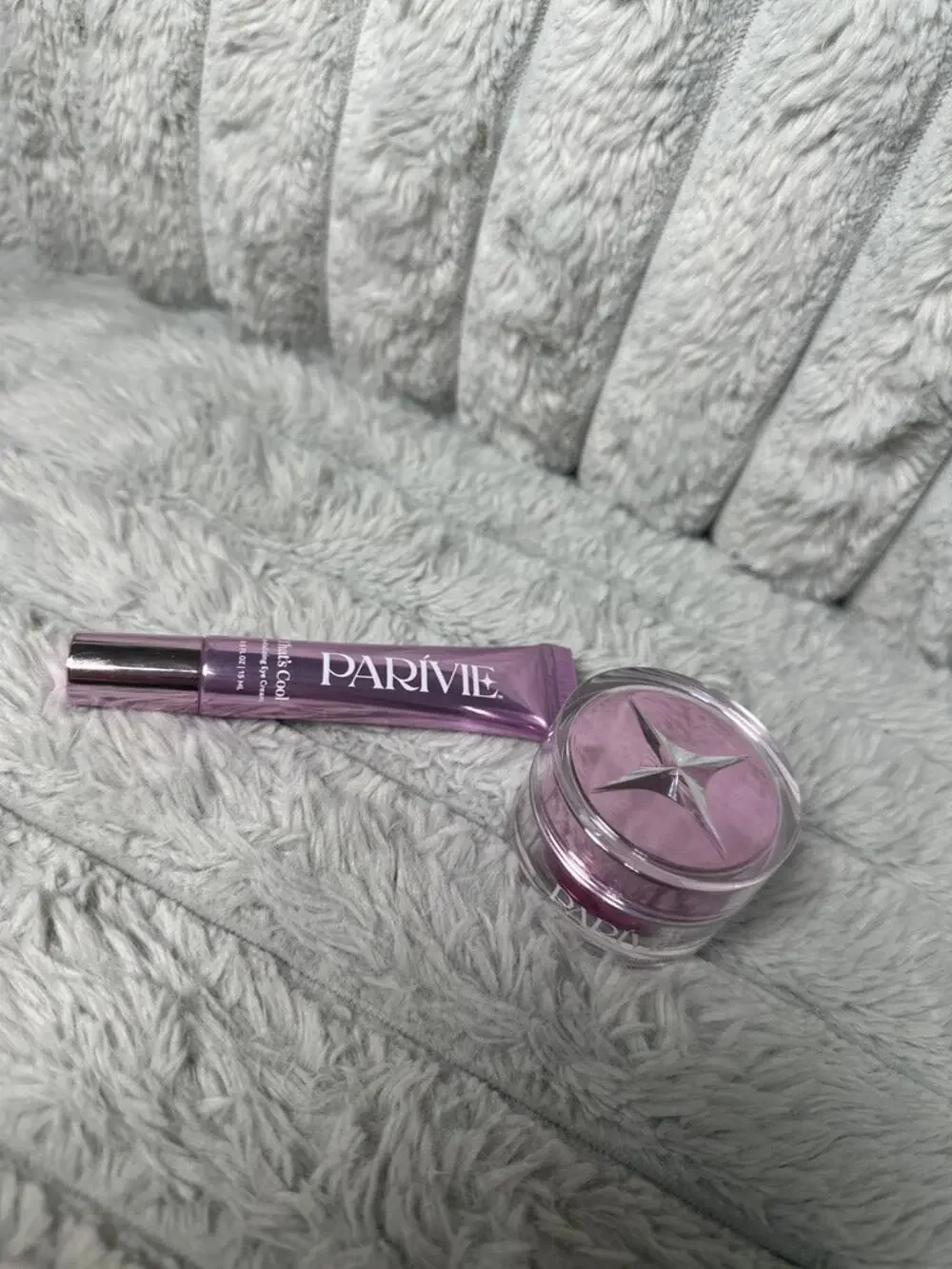 Parivie Cooling Metal Tip Eye Duo Depuff Brighten Tired Eyes Skincare Set New